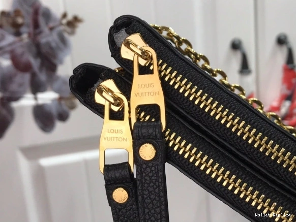 Affordable VUITTON LOUIS ZIP POCHETTE DOUBLE 0709